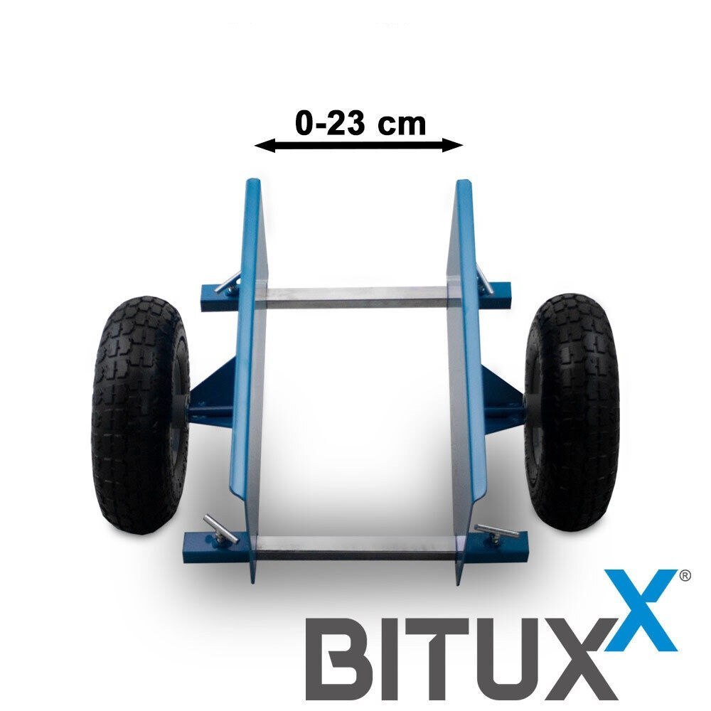 Transportní vozík Bituxx na stavební desky typu GK OSB MDF nosnost do 275kg MS19188
